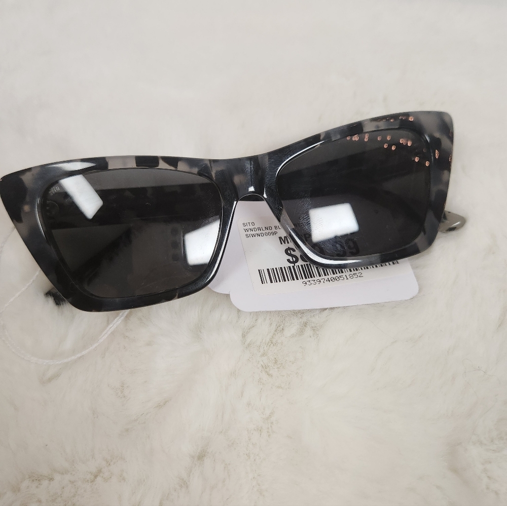 Stylish Black and Gray Sunglasses